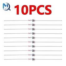 10 개/몫 게르마늄 다이오드 1N34A DO-7 DO-35 1N34 IN34A AM/FM 라디오 TV 용 스테레오 감지 Diy 전자 키트, 02 10Pcs
