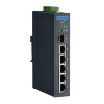 어드밴텍 EKI-2706G-1GFPI-AE 4GE PoE+1G+1G SFP Unmanaged Ethernet Switch IEEE802.3af/at 48V 53VDC -40 75℃