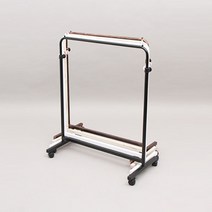 19Φ 이동식 밴딩행거 (가로80cm), 브론즈붓칠