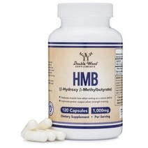 더블우드 HMB 1000mg 캡슐, 120개입, 4개