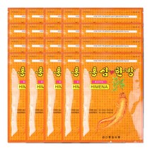 해호 금산 홍삼 한방 패드 20매입 20개, 단품