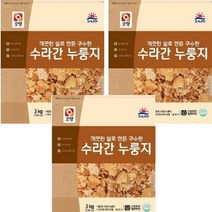 사조 전통 수라간 누룽지 3kg, 3개