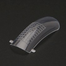 고급스러운 자연스러운 손톱 네일아트 네일 연장 팁 투명 화이버글라스, 1set