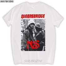 NAS 시놀로지나스 구축 서버Nas queensbridge t 셔츠 여름 남성 뜨거운 판매 o 목 100% 코 튼 남자 팬 탑, 02 WHITE_03 M