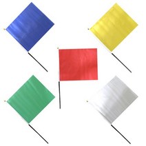 응원깃발 운동회 용품 도구 소품 파티친구사이, 1개, 빨강