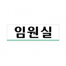 임원실 250x80 아크릴 표지판 표찰 안내 사인 펫말 부착 안내판 알림판 공장 기업 회사 사무실 부서 가로형, 가로형-CCTV녹화중