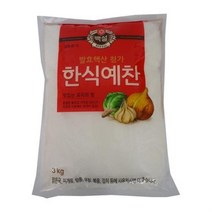 백설 한식예찬 3kg 2개 발효핵산, 상품선택