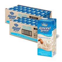 매일유업 아몬드 브리즈 언스위트 190ML 48팩, 아몬드 브리즈 언스위트 190ML 4