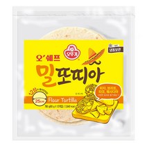 오뚜기 오쉐프 또띠아 25cm 12장, 4팩, 780g