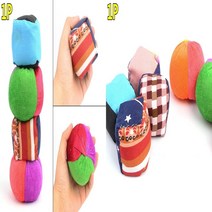 운동회 체육대회 워크샵 수련회 행사용 콩주머니 오재미, 원형