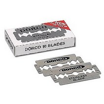 도루코 양날 면도날, 5개