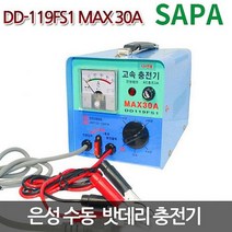 싸파 은성 수동 배터리 충전기 DD-119FS1 ( 30A 12V 전용 200AH이하 )
