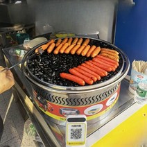 업소용 소시지 전기 기계 바베큐렉, (전기) 가열 소형