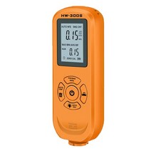 도막두께측정기 자동차 도장 도색 두께 측정기 LCD 디지털 휴대용 두께 측정기 0-2000um 자동차 페인트 코, 01 Orange 1