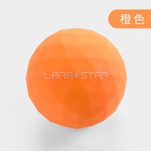 1+1 로라스타 경근막 땅콩볼 점프수트 실리콘 어깨경추 남녀 근막구 마름모꼴 요가, 오렌지