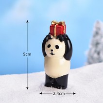 쇼파뒤 카페 인테리어 가게오픈 개업 결혼 선물 노호혼 재물복 수지 C 크리스마스 장 팬더 토끼 눈사람 산타 클로스 모든 모양과 크기의 1 개, [18] 19