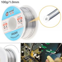 휴대용 63/37 C-1 100g 0.6mm-2.0mm 고순도 무 세척 로진 코어 솔더 주석 와이어 릴 2% 플럭스 및 저 융점, CN, 0.8mm