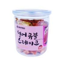 입맛까다로운 중소형견용 연어 간식 2개 댕댕이 닭, 색상:기본