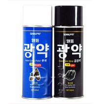 말표 뿌리는광약 가죽 구두광택제 구두약 가죽크리너, 검정색, 검정색