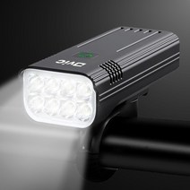 디빅 NKX8 T6 8구 자전거 라이트 전조등 헤드라이트(3000루멘), 단품, 1개