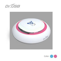 아이엠헬스케어 Dr.USB 차량용 미니 USB 공기청정기, 핑크