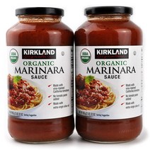 커클랜드 시그니쳐 유기농 마리나라 토마토소스 907g x 2병