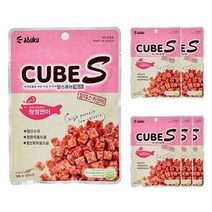에이치디씨 맘스큐브 에스 강아지 간식 60g, 청정연어, 5개입