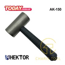 HEKTOR 세종FG 앙카망치 AK-150 1.5KG 220mm 무진동 앙카마감 철거작업 캠핑용 팩망치 우레탄 그립 손잡이 카리스툴