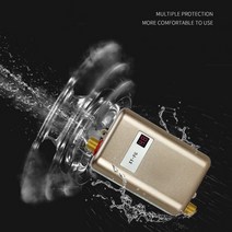 전기 온수기 순간 탱크리스 인스턴트 온수기 주방 욕실 샤워 흐름 물 보일러 110v220v, 빨간색, 영국 플러그