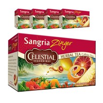 셀레셜시즈닝스 상그리아 징어 허벌 티 무카페인 글루텐 프리, 2g, 100개입