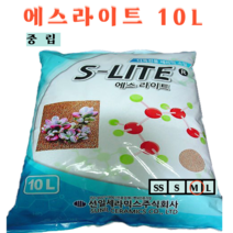 꽃누리가드너 에스라이트 10L 분갈이 다육 세라믹용토 M사이즈 중립, 1개