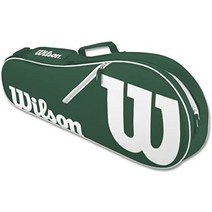 윌슨테니스가방 어드밴티지 시리즈 백 컬러, 녹색백색, 2 라켓 가방