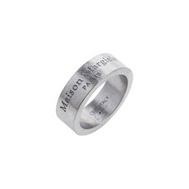 메종 마르지엘라 명품오늘출고 로고 인그레이빙 실버링 SM1UQ0081 SV0158 951