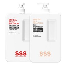 트리플에스 약산성 탈모샴푸 1350ml+실크 트리트먼트 1350ml