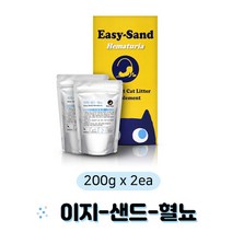 정품 국산 고양이 이지샌드 소변검사모래 혈뇨 400g, 그림