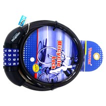 BIKE Market 자전거 자물쇠 p11, 블랙, 1개