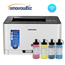 삼성 무한 컬러레이저 프린터 SL-C433W 1 2, 선택2 - 정품프린터+무한개조+마개작업