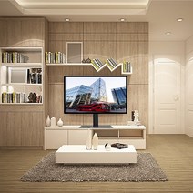 55인치 43인치 티비스탠드 장식장용 UP DOWN LG 삼성 티비받침대 LH55BEAH, 50~65인치32~55인치BT4