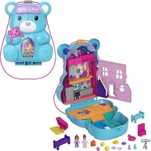 Polly 포켓 컴팩트 테디 베어 장난감 195437, Teddy Bear