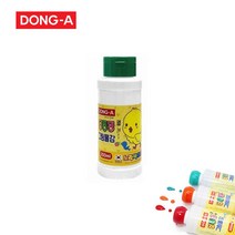 동아 노랑병아리 딩동댕 그림물감 200ml, 초록색