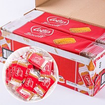 로투스 비스코프 312.5g 6입 대용량 개별포장쿠키 카페쿠키
