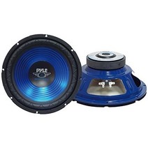 Car Vehicle Subwoofer Audio Speaker - 10 Inch Red Electro-Plated Cone Red Steel Basket 1.5” Kapton, 1