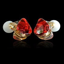 핸드crafted 인이어 모니터 커스텀 Fit MMCX 이어버드 교체 Shure 웨스톤, Red