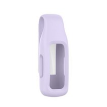 애플워치 갤럭시워치 스탠드 충전독 거치대 액세서리 화면 보호 케이스 전체 커버 홀더 Fitbit 인스파이어 2 스마트 워치 교체 팔찌 쉘 클립 보호기, light purple
