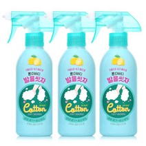 온더바디 풋스파 발을씻자 버블클렌져 385ml x 3개 발 샴푸 워시 세정제, 프레쉬 레몬향