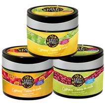 [공식수입] 파모나 슈가 바디스크럽 3종세트 (바나나+페어+파파야) 300g*3종, 3개, 300g