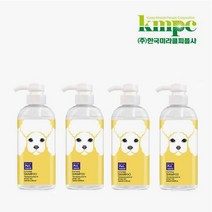 프리라이프펫 순한 저자극 강아지 알러지 프리향 올인원 애견 샴푸 500mL, 애견 샴푸 500mL 4개