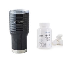 락앤락 페더라이트 텀블러 500ml 락앤락텀블러 락앤락 모노라이트텀블러 락앤락 웨이브텀블러 캠핑 보온병 물병 물통, 락앤락 웨이브 500ml + 템프리 텀블러 세정제