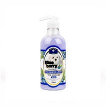 강아지 샴푸린스 겸용 750ml 블루베리향 백모용