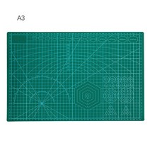 KAOBUY A3A4 내구성 PVC 커팅 매트 보드 자기 치유 수동 DIY 도구 가죽 공예 작업, 01 A3